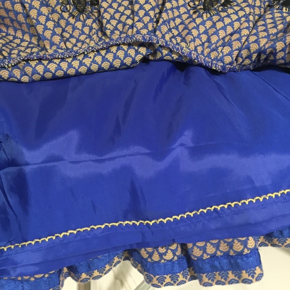 Anthropologie  Flounced Ruffled  Skirt - Picture 7 of 8